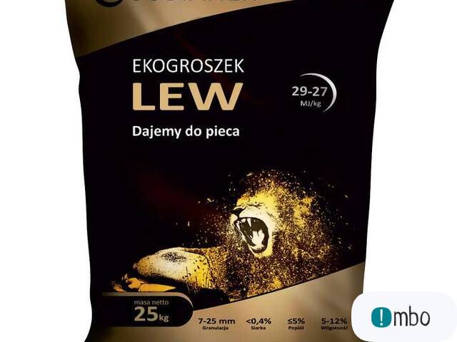 Węgiel kamienny Ekogroszek LEW 29-27 MJ/kg 1000 kg Groszek Premium - 1